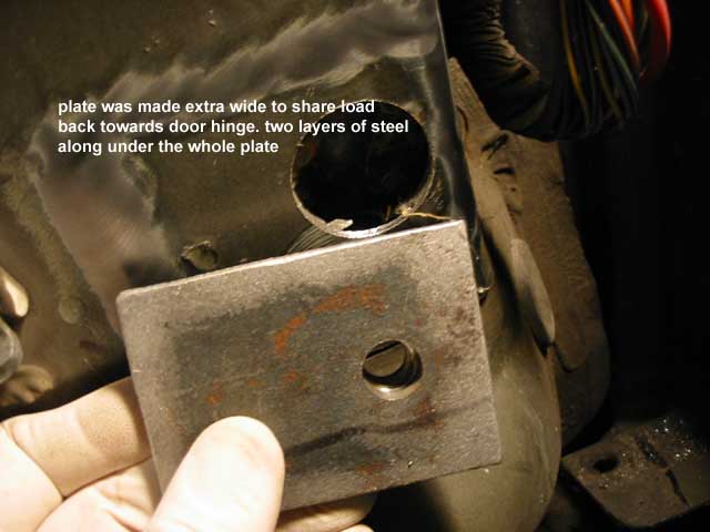 A-pillar lower mount